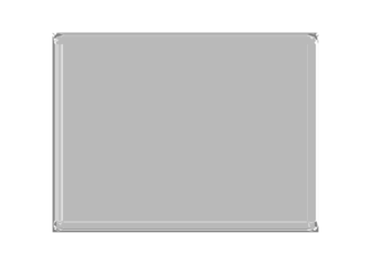 Crystal clear glass pane. See-through plastic or acrylic sheet. Isolated glossy surface with realistic light reflection, suitable for window, screen, or display mockups. PNG