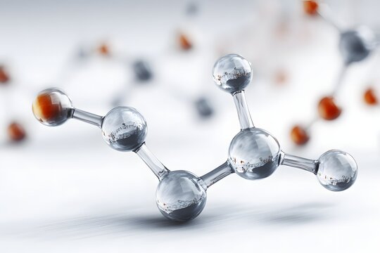 A detailed, high-resolution depiction of formamide sparks curiosity and fascination.