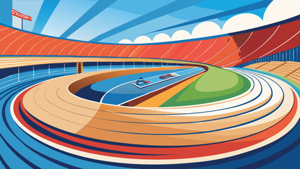 Abstract vector background with colorful roulette wheel design, ideal for a vibrant night game or gambling illustration