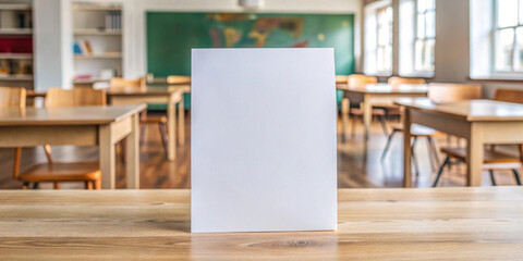 restaurant table in a restaurant