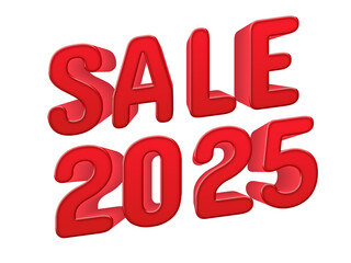 red 3D Typography for Sale 2025