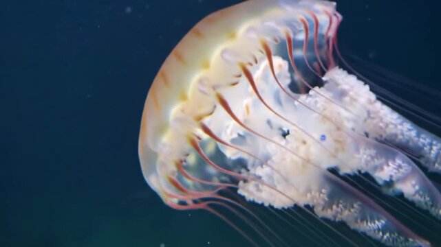 jellyfish in the sea generate vo 2