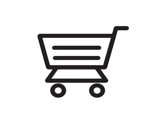 Modern Minimal E-Commerce Icon With Clean Vector Artwork