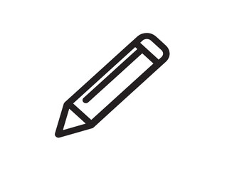 Stylish 2D Edit Icon Featuring Clean Minimalist Art