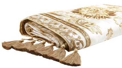 Stylish Golden Thread Blanket