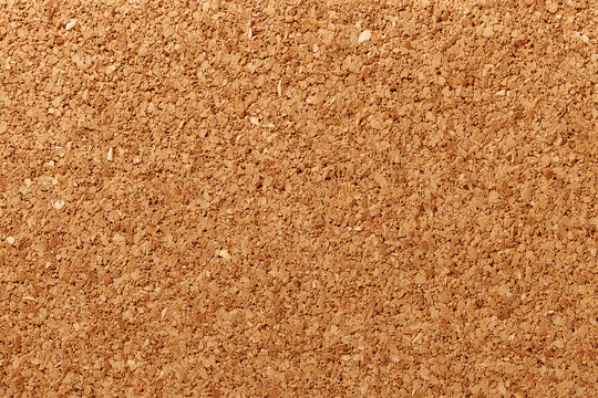 Macro shot of cork material showing its fine details and unique texture