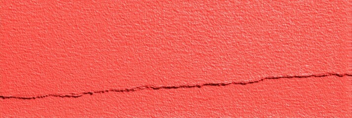 Fototapeta premium Textured Coral Wall with Fine Crack Detail Vertical Orientation
