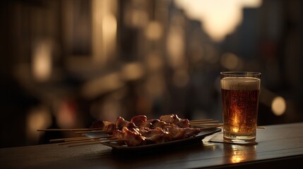 クラフトビールと焼き鳥の組み合わせ