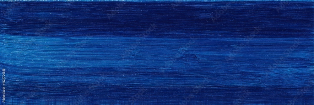 Wall mural deep blue abstract background with textured brush stroke patterns