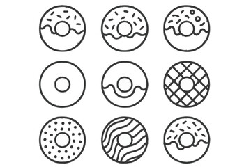 Food Around The World Icons