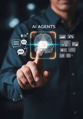 Advanced Artificial Intelligence Technology Interface with Human Interaction for Innovative Digital Solutions