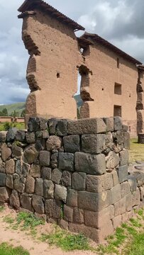 Raqchi is an Inca archaeological site in Peru located in the Cusco, Cusco, Peru