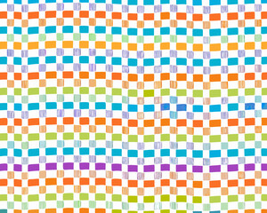 seamless pattern with colorful squares
