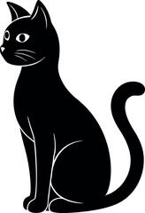 Black Cat Silhouette