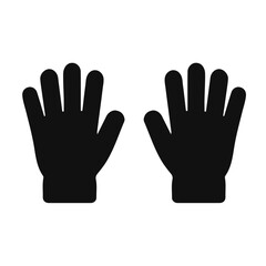 Obraz premium Camping glove icon