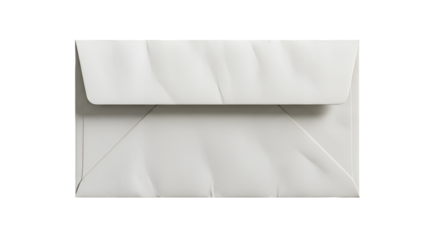 Elegant white stationery envelope represents communication and business correspondence needs beautifully