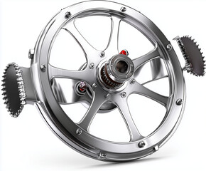 Obraz premium wheel of the car
