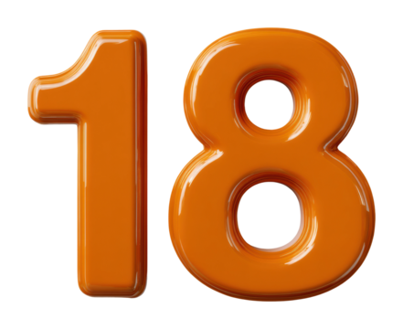 Celebrating 18th birthday bash festive venue event highlights joyful atmosphere vibrant celebration isolated on transparent background