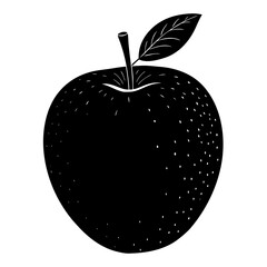 vector illustration of an apple