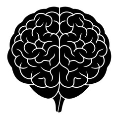 human brain vector illustration