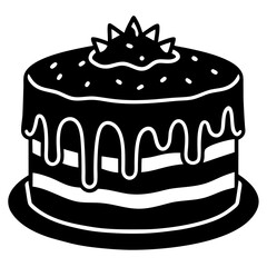 birthday cake isolated