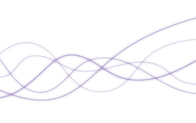 Abstract Purple Wave Line Background
