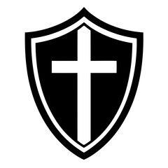 Obraz premium shield with sword