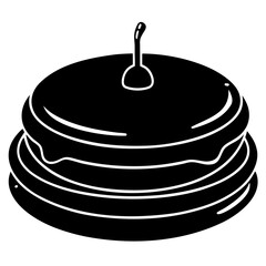stack of pancakes on a plate