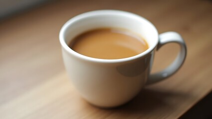 Obraz premium Commercial Ads: Tasty a Cup of a Coffee with Aesthetic Photos