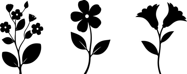 Floral Silhouettes Collection"