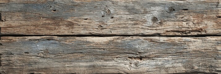 Fototapeta premium Weathered Wooden Planks with Rustic Texture and Natural Grain Pattern