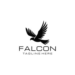 Falcon logo design creative idea inspiration