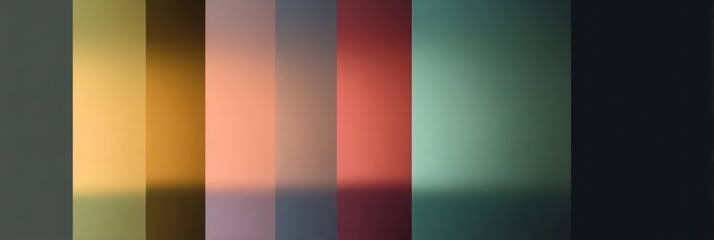 Abstract Color Backgrounds with Gradient Shades and Soft Lighting