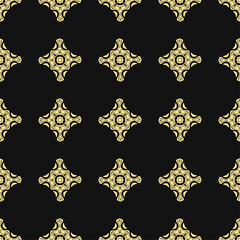 royal gold seamless pattern
