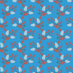 seamless floral pattern vector