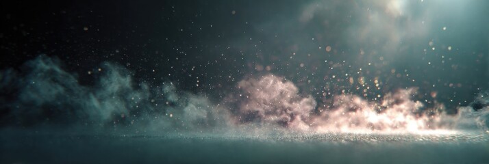 Ethereal Mist and Soft Light in a Dreamy Atmospheric Scene