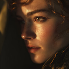 Serenity in Sunlit Ambiance: Embracing the Tranquil Beauty of Golden Hour's Warmth and Illumination