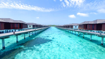 swimming pool in the maldives