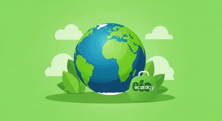 Ecofriendly Planet Green Ecology Concept
