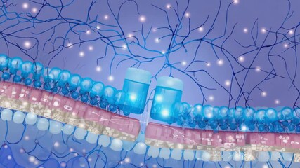 Innovative drug delivery system transporting medicine through cell membrane penetrating the skin layers, promoting advanced therapeutic approaches