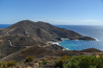 Winding Beauty – Rugged Mani Coastline Overlooking the Mediterranean, Peloponnese, Greece