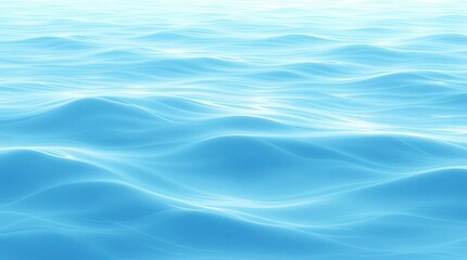 Blue Ocean Waves