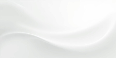 White silk and satin abstract background with smooth fabric texture and elegant flowing design