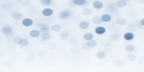 Abstract blue background with seamless bubble pattern and textured circular design elements