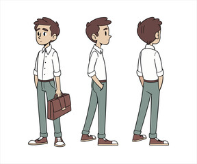 Group of diverse businesspeople in suits standing together, representing a successful corporate team
