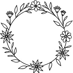 Clean Line Wildflower Ring