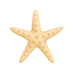 vector of a cute starfish
