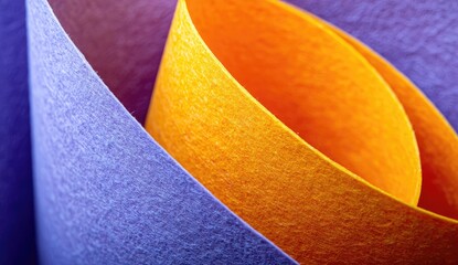 Close-up view of overlapping colorful textured sheets.