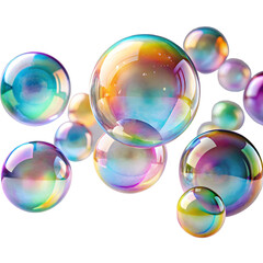 colorful bubble background