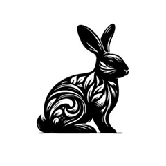 Adorable Cartoon Bunny Rabbit Vector Illustration